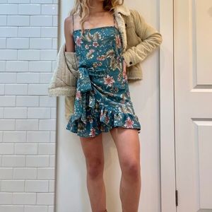 Adorable blue Floral Dress from Free People